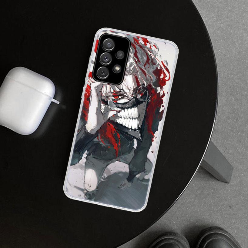 Anime D-Dandadans Okarun Phone Case Cover for Samsung Galaxy A12 A22 A32 A52 A72 A02S A51 A50S A31 A20S A10S Note 20 Ultra 10 Pl