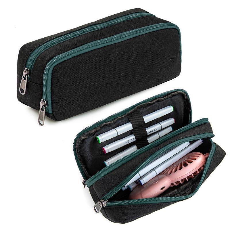 Cross-Border Large Capacity Pencil Case: Simple, Stylish & Lightweight for Students