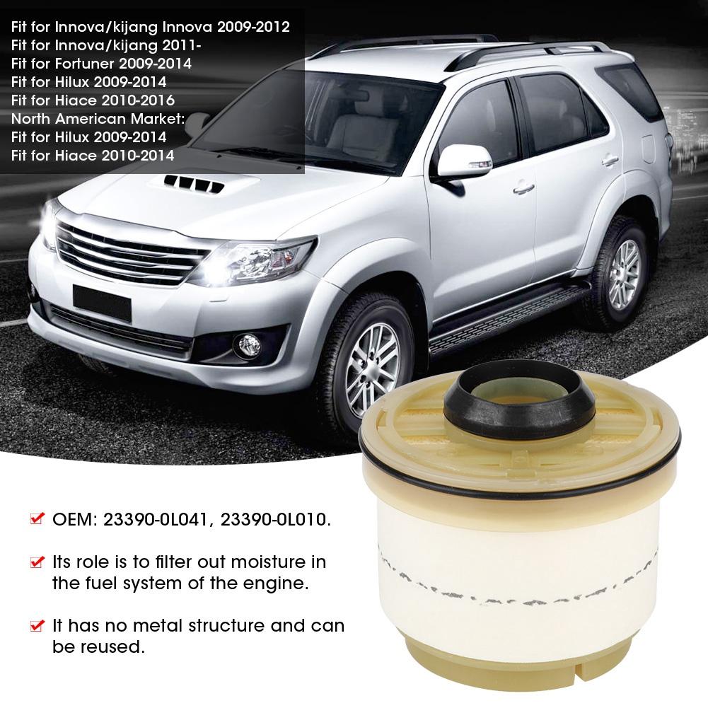 Fuel Filter with O Ring Fit for Toyota Hilux Hiace Fortuner Innova Kijang 233900L041