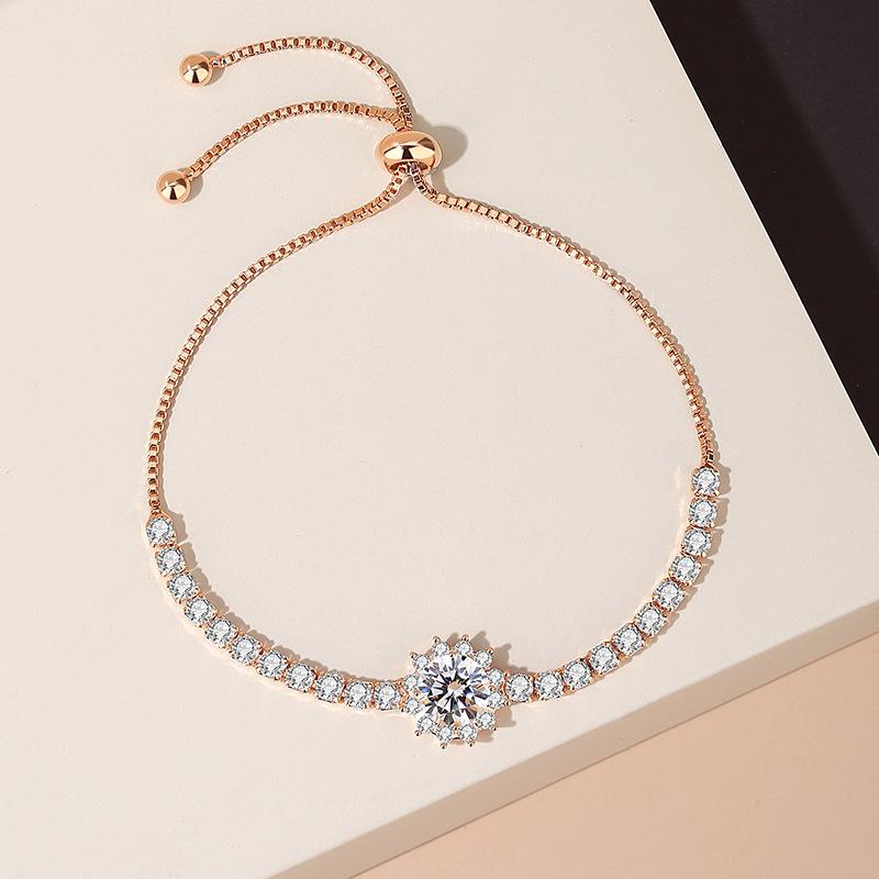 Super Flash Sunflower Bracelet Women's Light Luxury Niche Ins Style