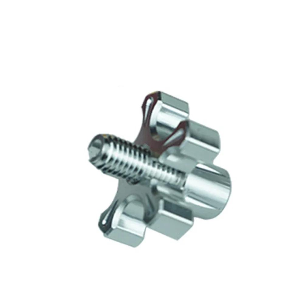 

CNC Aluminum Alloy Motorcycle Cluth Adjustment Plugs Screws for Race Large Displacement Motorcycle Modification Motorbike срібний