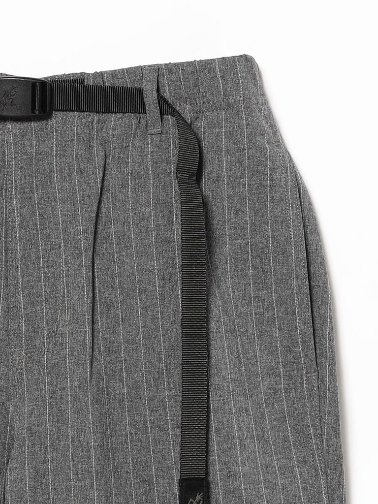 B:MING LIFE STORE by BEAMS Painter [Special Order] Gramicci Striped Slacks, Men's, Grey, Size M