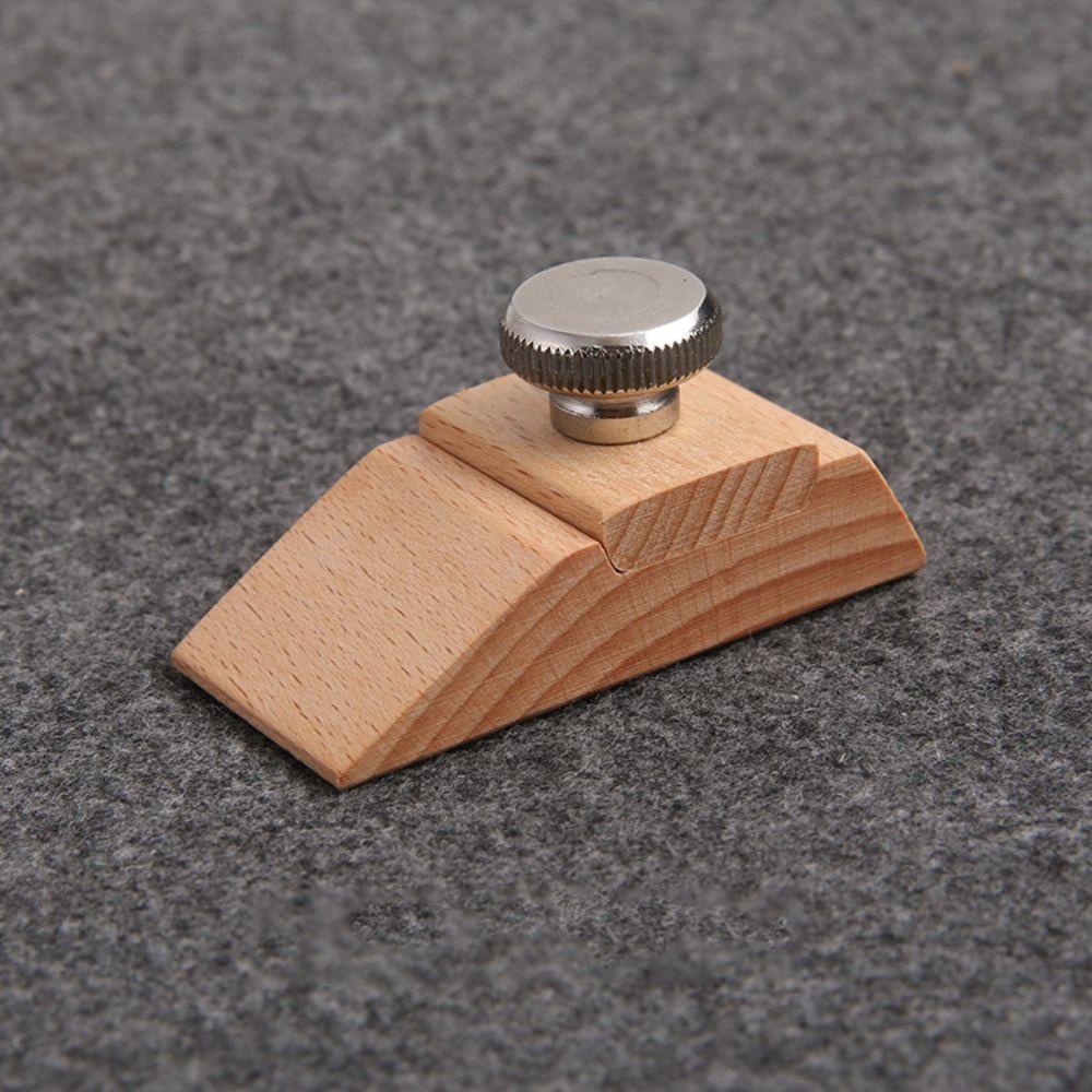 

Grinding Clip Board Sandpaper Holder Wooden Leather Edge Polishing Tools Handmade Style 3 коричневый