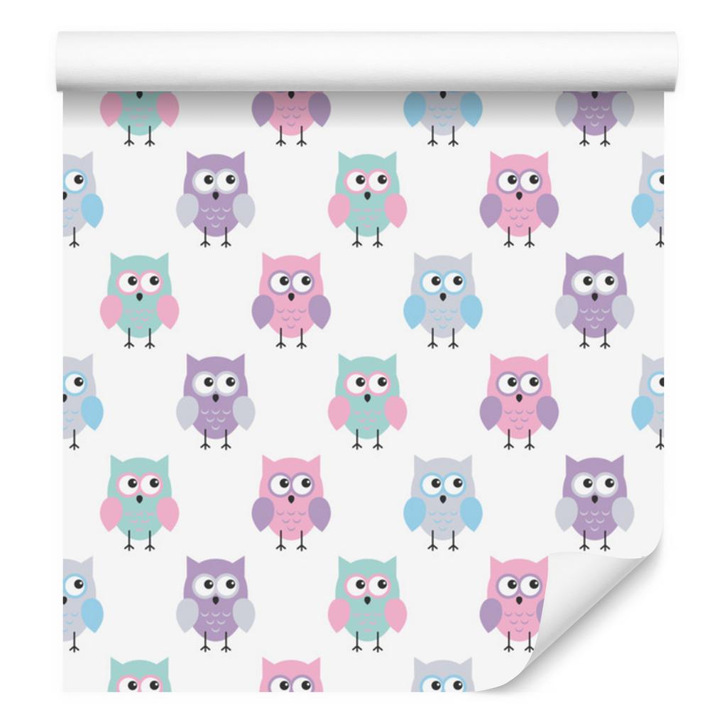 Sweet Owls Wallpaper for Living Room and Bedroom 50x1000