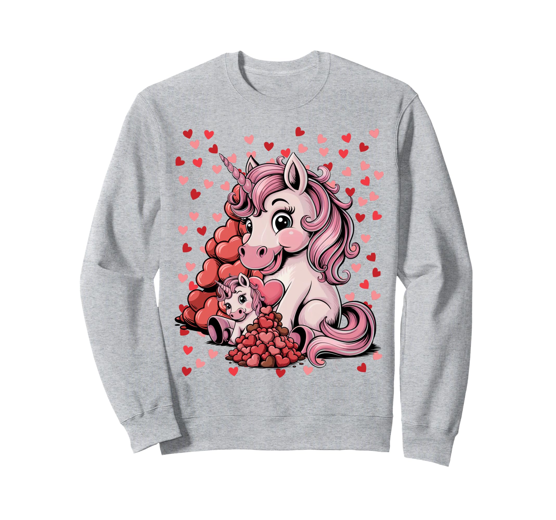 Valentine s Day costume ideas for kids: Unicorn-themed Valentine s Day outfits. Sweatshirt