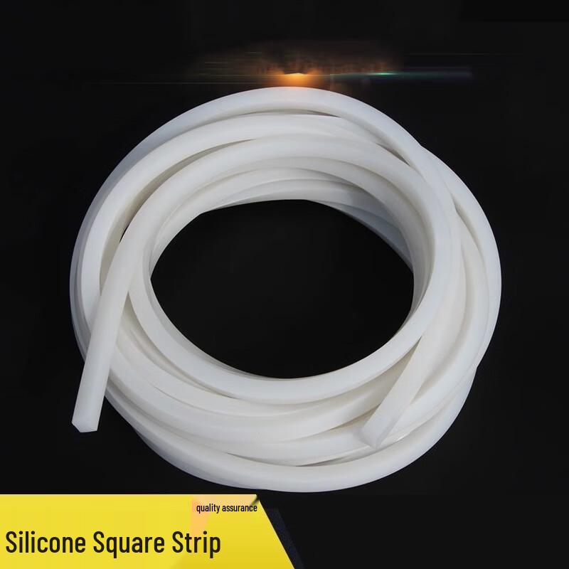 Hengdanda Solid White Silicone Sealing Strip