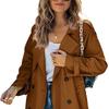 Leisure Windbreaker Jacket2024 Fashion Female Fall and Winter Long Fashion Casual Trench Coat