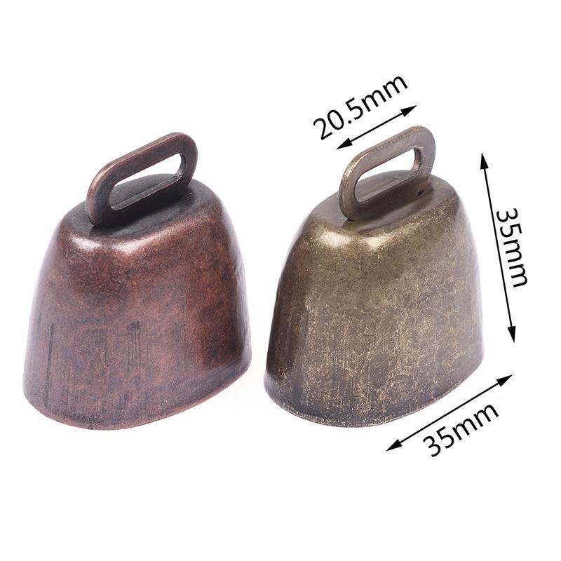 Copper Bells Pet Bells Hanger Metal Bells Loud Crisp Cow Horse Sheep Grazing