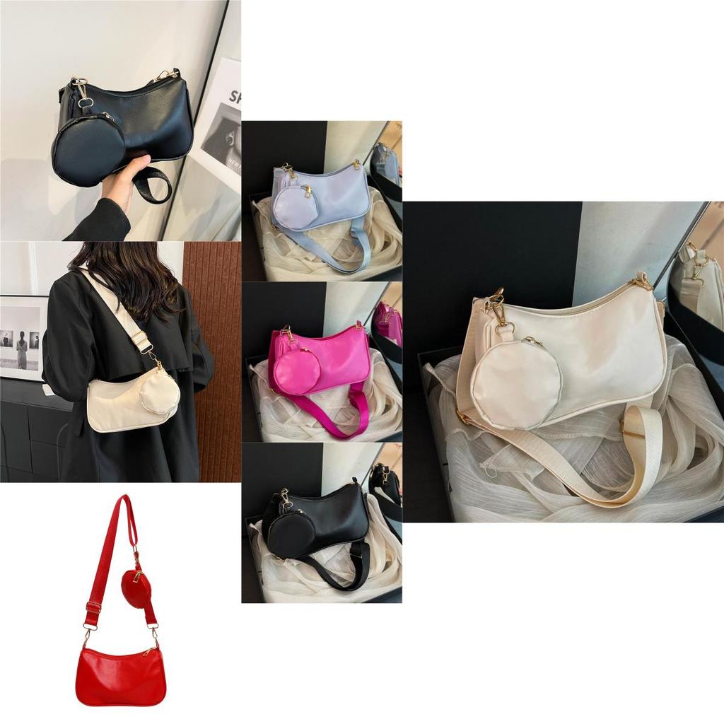 Elegant Retro Street Style Small Pu Crossbody Bag For Daily Use In Multiple Colors