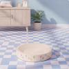 Cat Scratcher Bed with Enclosed Base Round Raised-Rims Scratch Pad