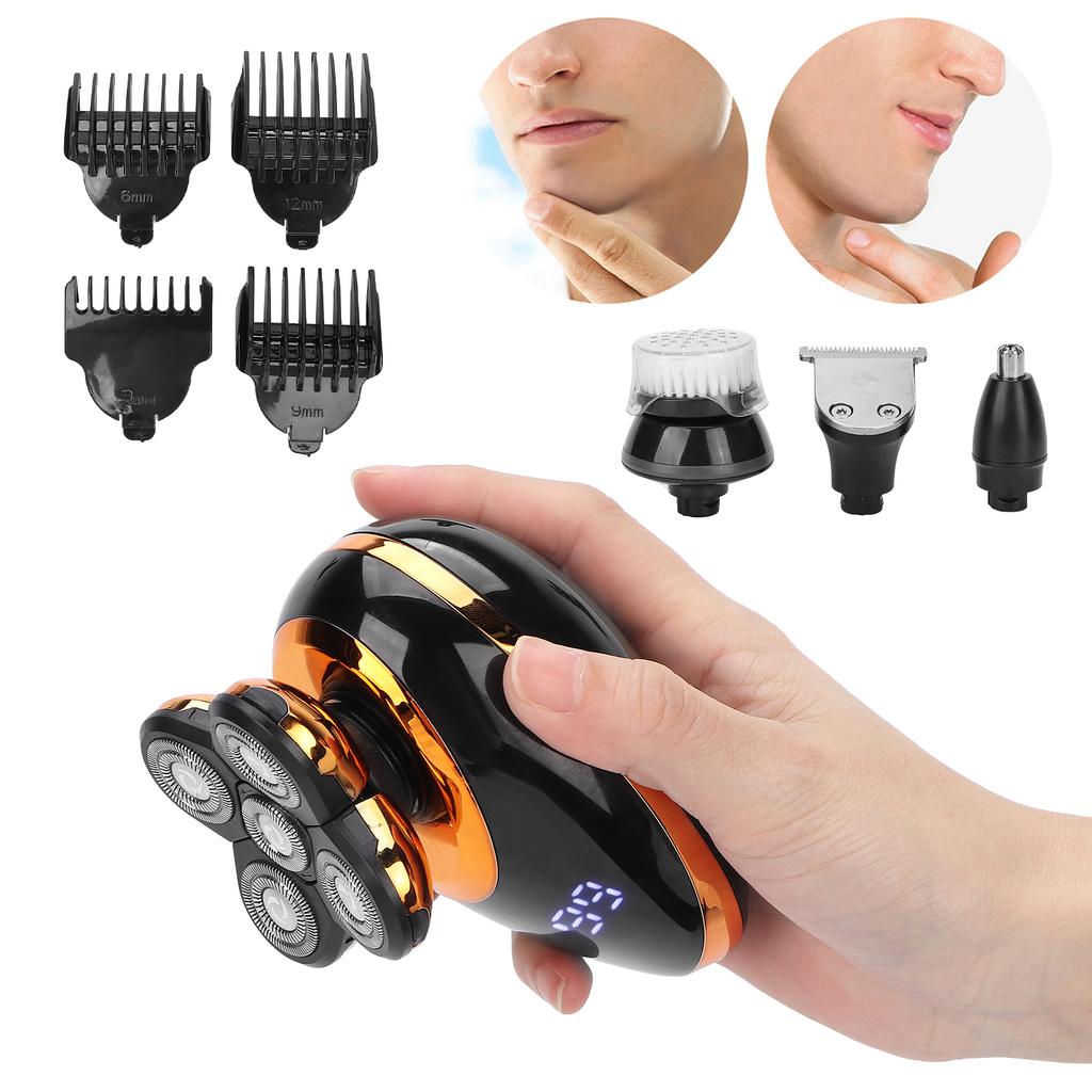 Multi Functional Electric Razor Rechargeable Household Hair Clipper Nose Hair Trimmer Grooming Kit