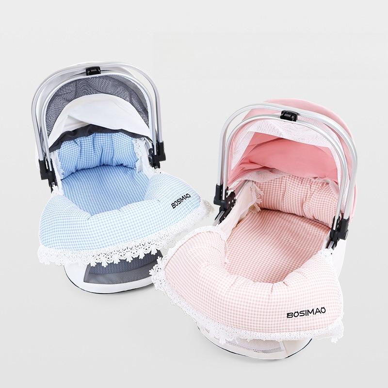 New Pet Stroller Anti-dirty Mat Cat and Dog Stroller Inner Liner Dog Small Stroller Lace Edge Mat Pet Supplies