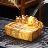 Statue Resin Ornament Tea Pet Office Desk Bookshelf Craft Feng Shui Animal Figurine Sculpture for