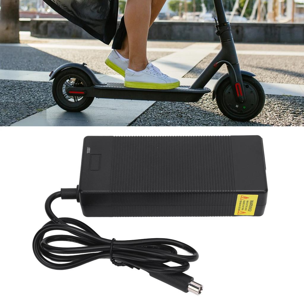 DC 42V 2A Electric Scooter Charger Efficient Heat Dissipation Fast Charging Battery Power Adapter fo