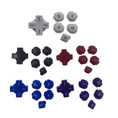 ABXY-Tasten in verschiedenen Farben für Optionstasten Ersatzteile passend für 3DS Weiß/Rot/Lila/Blau