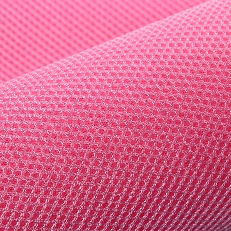 3D Three-layer Elastic Mesh Fabric By The Meter for Clothing Bed Linings Shoes Sewing Plain Interlayer Cloth Thickend Breathable