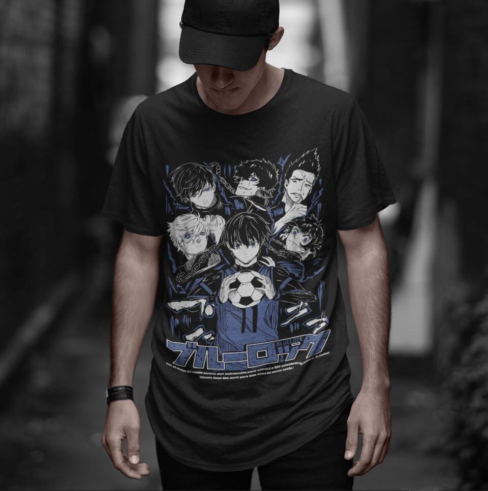 

blue lock Team Shirt,Yoichi Isagi,Meguru Bachira,Kunigami,Rin I,Anime Football 4XL