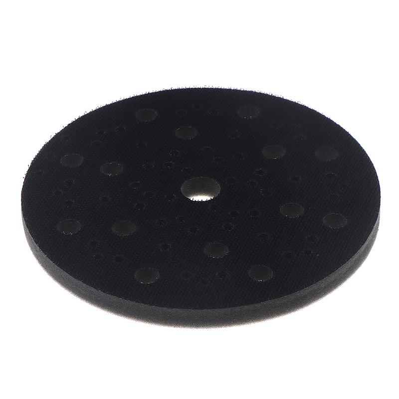 1/3Pcs 15cm Soft Sponge Buffer Backing Pad for Orbital Sander with 70 Holes Durable Polishing Tool Interface Pads