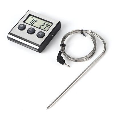 Küchen Digitales BBQ Thermometer Kochen Fleisch Grillen Thermometer Mit Timer Funktion