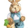 14 Inch Easter Bunny Figurine, Handmade, Lovely Photography Props, Animal Crafts for Holiday