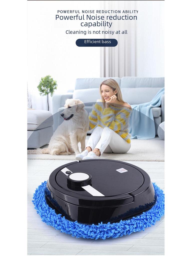 Rechargeable Hands-Free Smart Mop Robot - Fully Automatic Household Cleaning Appliance