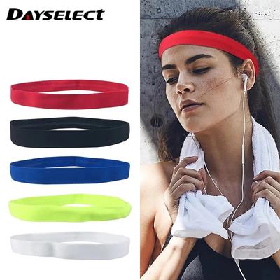 Uomo Donna Fascia Sport Sudore Fasce per Capelli Protezione Fronte Corsa Fitness Yoga Tennis Fascia Elastica