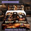 Personalized 3Pcs Bedding SetTokio Hotel Custom Text Duvet Cover Pillowcase Set Bedroom Gift