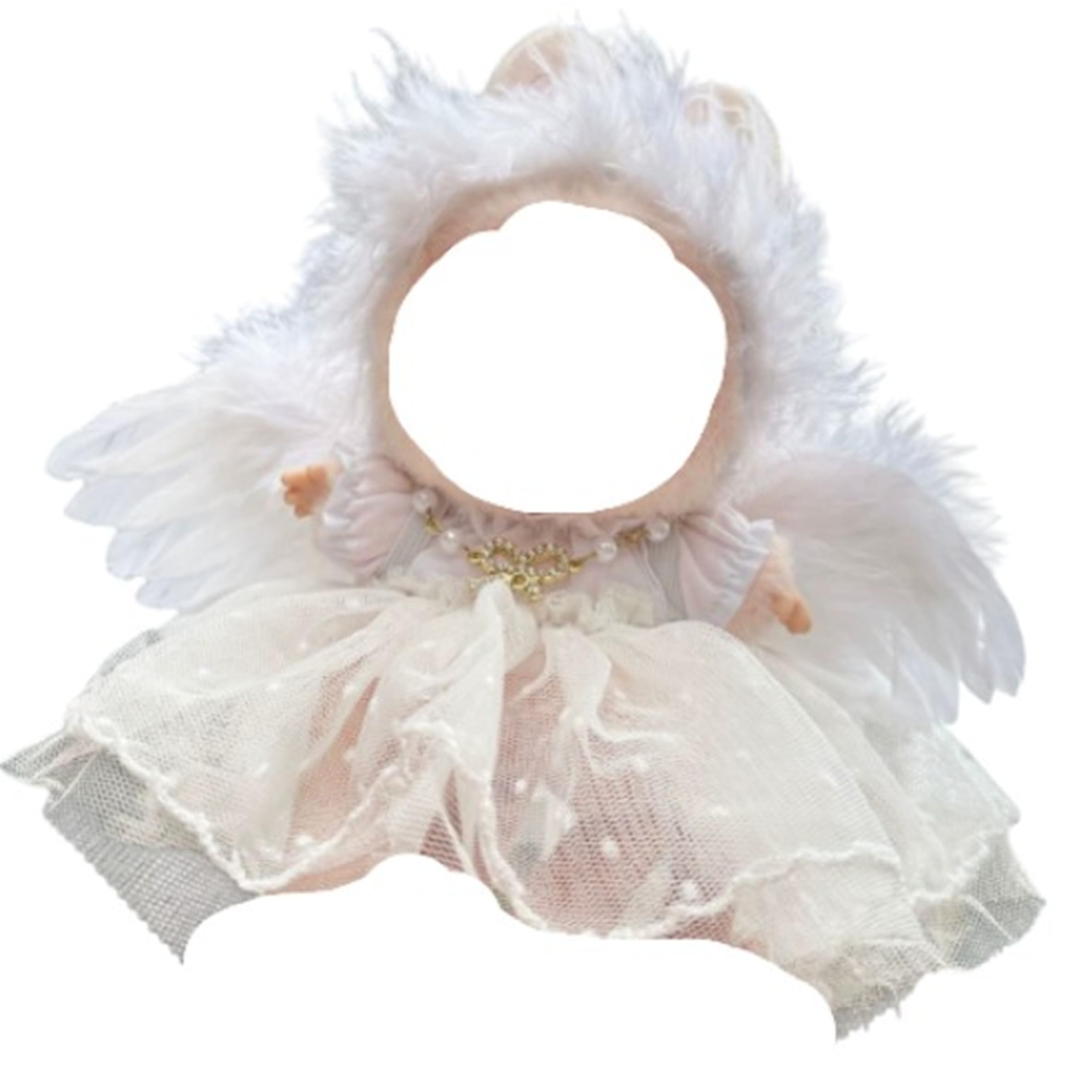 

AXLUCE Lovebu Одежда Ангел Падший Ангел Плюшевая Игрушка (белый)