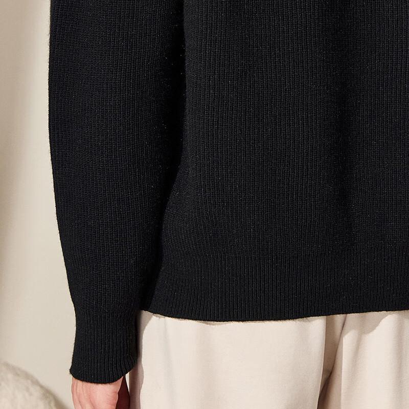 Antonio Men's Heavyweight Stand Collar Zip Sweater