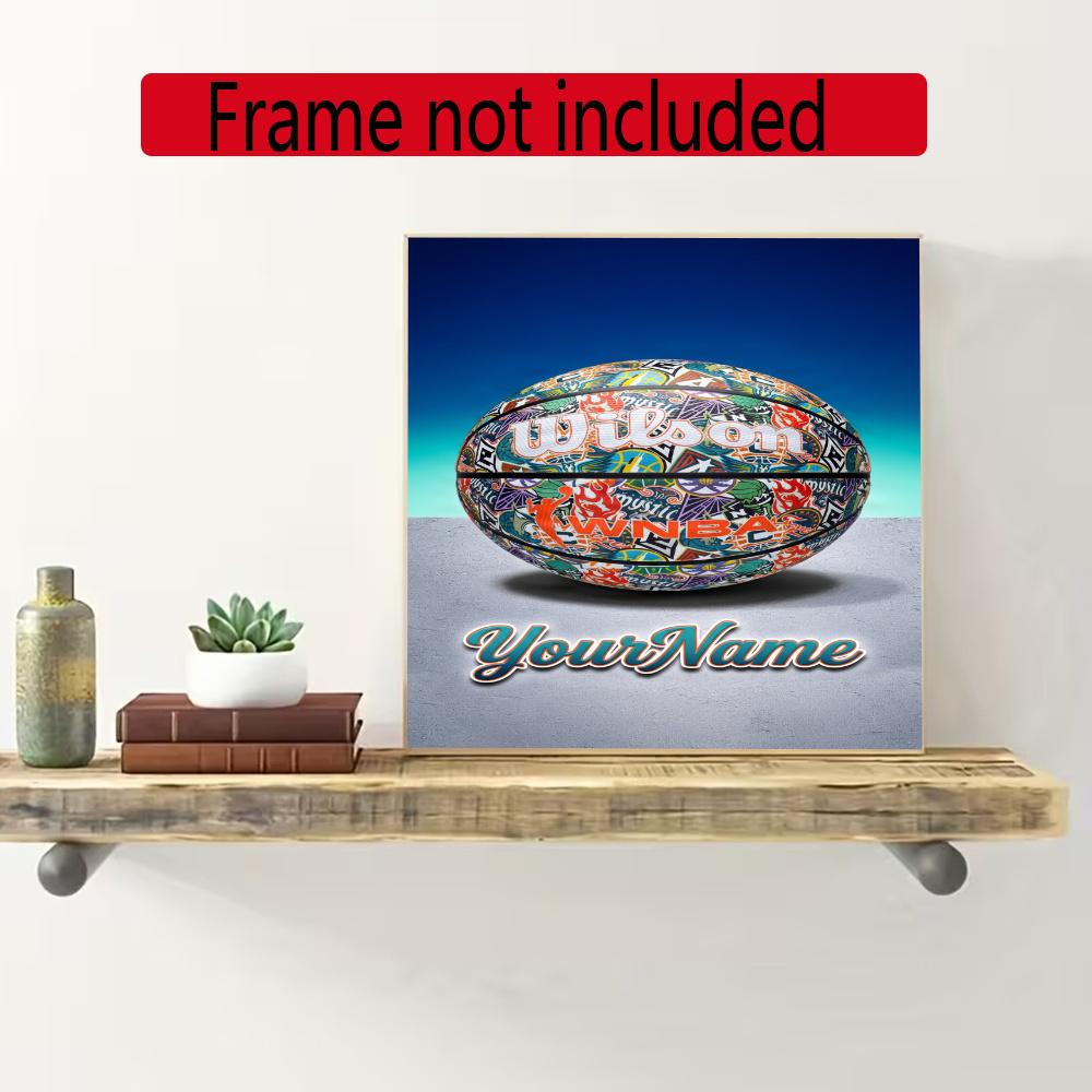 Curry Personalized Name Round Diamond Painting Kit Diamond Embroidery Painting Rhinestones Mosaic Frameless Handwork Decoration Arts
