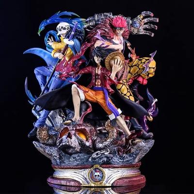 22 ס"מ One Piece Three קפטן אנימה איור קיד חוק לופי פעולה דגם Pvc