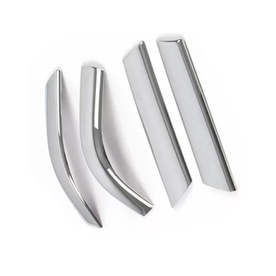 

LHD For Ford Explorer 2020-2025 Carbon Fiber Silver Chrome Car Side Rearview Door Mirror Strip Cover Trim Exterior Accessories серебряный