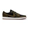 Travis Scott X Jordan Air Jordan 1 Vintage Basketballschuhe Unisex Low Top Schwarz DZ4137-700(Team1142-)