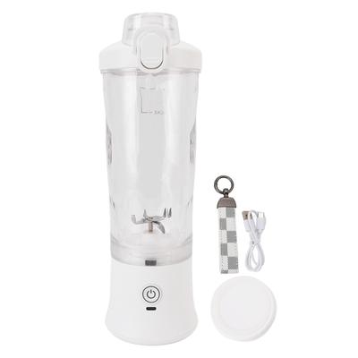 Portable Blender 600ml 18000RPM USB C Rechargeable Mini Juicer Cup with Stainless Steel Blades RGB
