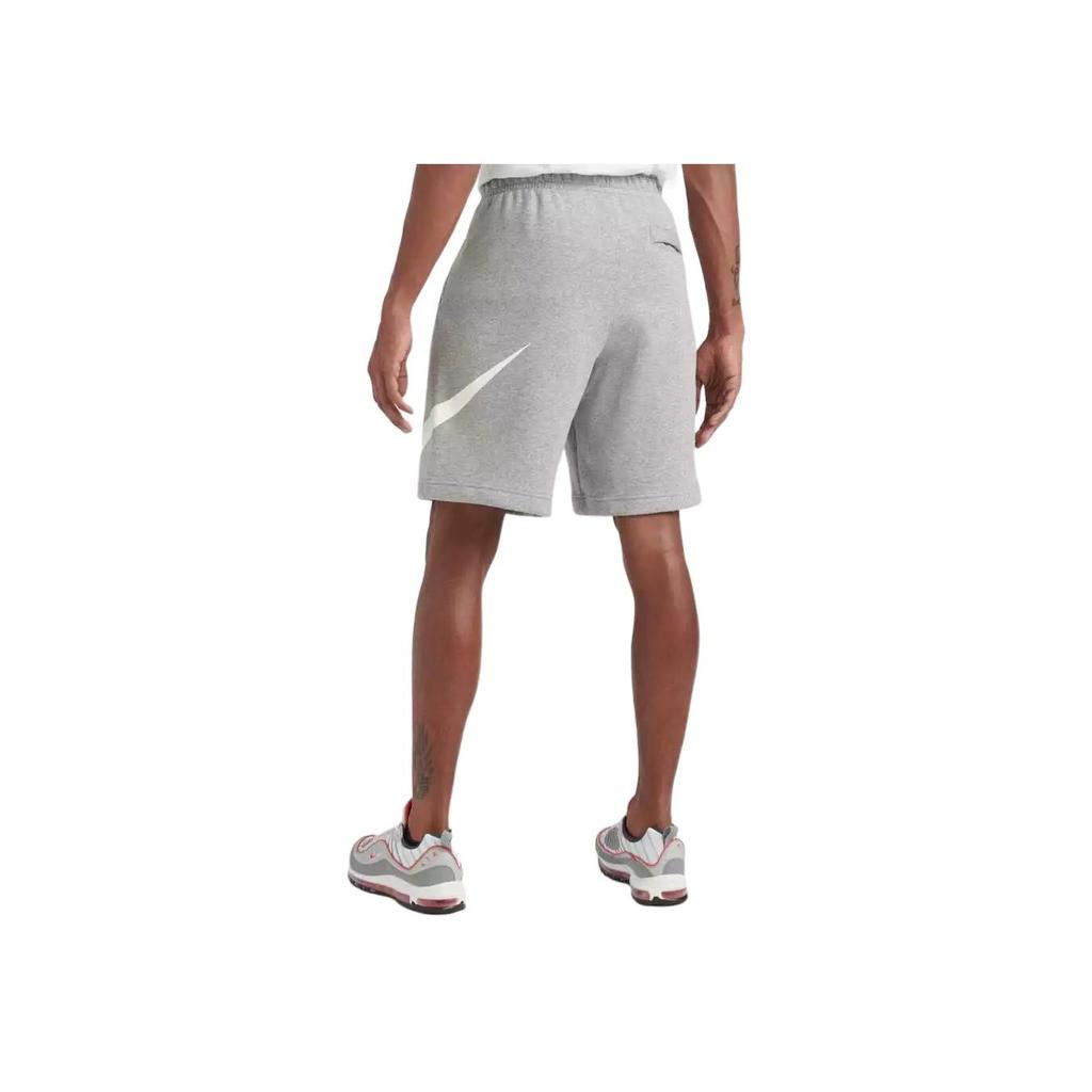 Nike Logo Print Elastic Waist Five-Point Casual Shorts Men shorts Gray BV2722-063
