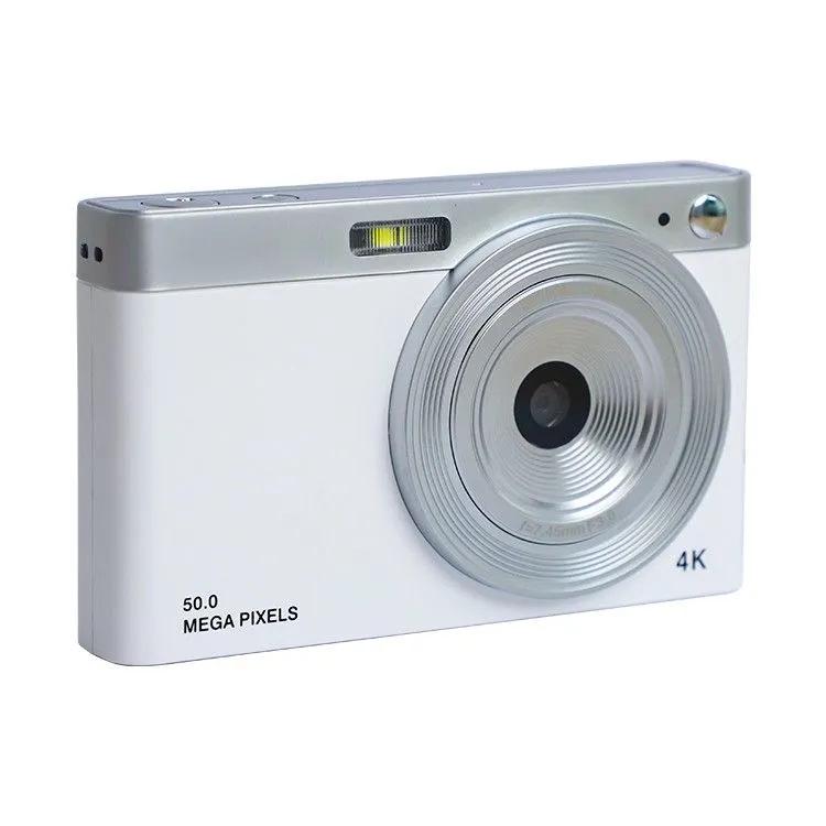 50MP HD Retro Mirrorless Camera with 4K Video for Vlogging & Selfies