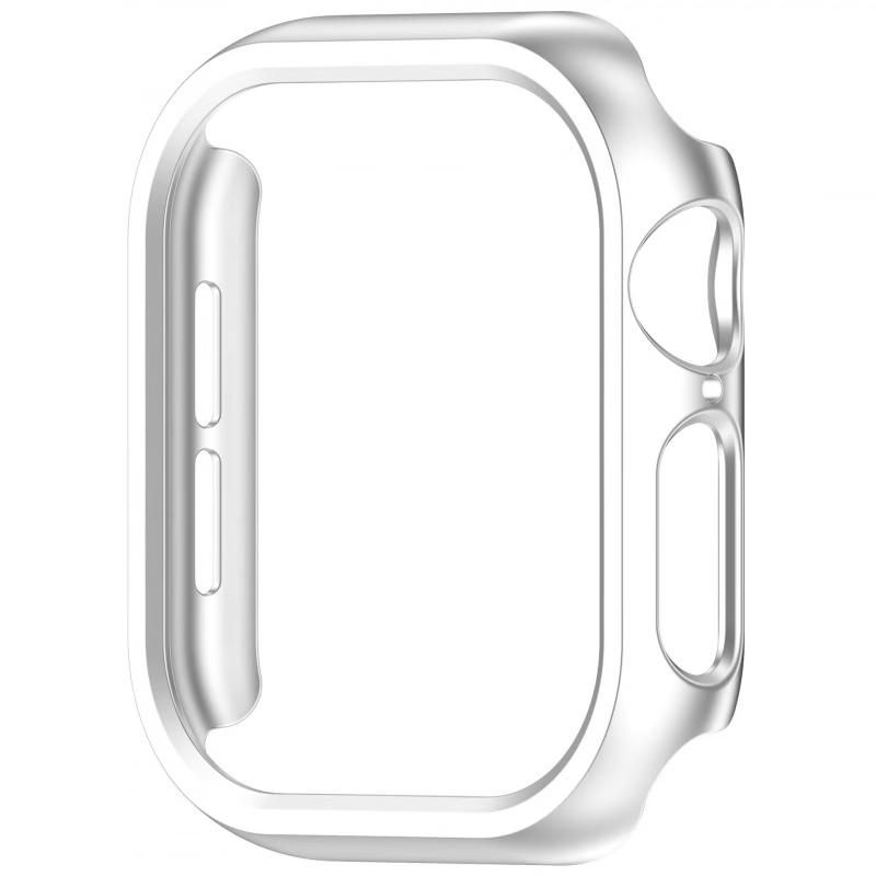 Schutzhülle für Apple Watch Case Serie 11 10 46mm 42mm Zubehör Smartwatch Schutz Hohl Hart-PC Stoßfänger iWatch 11 Schutz