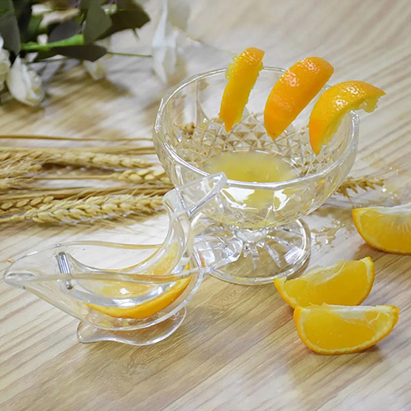 1Pcs Acrylic Lemon Squeezer Hand Held Lemon Juicer Bird Shape Manual Orange Citrus Press Juicer Squeeze Kitchen Tools