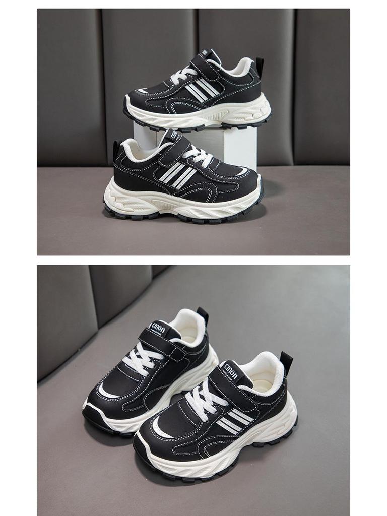 2026 Neue atmungsaktive Kinder-Ledersportschuhe - Lässige Laufschuhe für Jungen & Mädchen