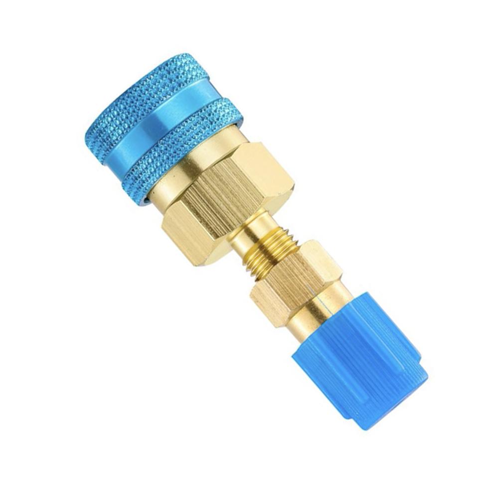 1pcs R1234YF To R134A Low Side Quick Coupler Auto Air-Conditioning A/C Hose Charging Air Conditioning Hose Connector