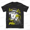 Streetwear Jojo Bizarre Adventure Tshirts for Unisex Anime Unisexga Fashion Casual Tops Anime JOJO Unisexs Street Cool TShirt Tops