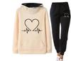 2023 Unisex Printed Sweatshirt Suit: Autumn/Winter Pullover Hoodie Jogging Sportswear