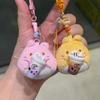 Creative Design Lovers Plush Doll Keychain Backpack Plush Pendant  Lovers Accessories