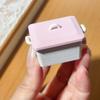 1:12 Mini Pancake Box & Plate With Lid Dollhouse Kitchen Simulation Model Decor Toy