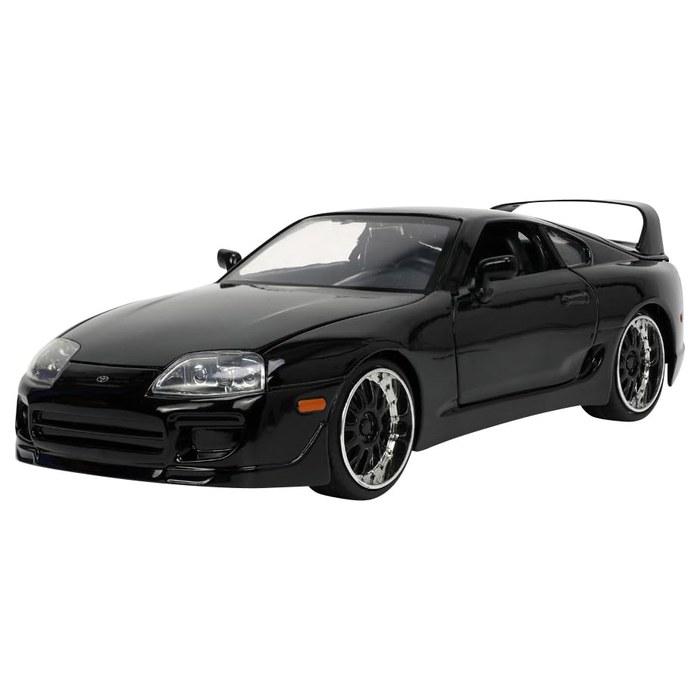 Kyosho Jada Toys Seria Fast & Furious 1/24 Toyota Supra 1995 Negru Lucios JADA33380 Multicolor black
