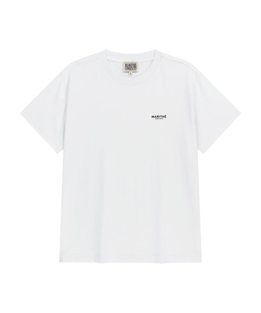 Malittepeulangsowajeobeo Small Regular Logo Tee White