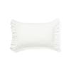[2026 Model] Francfranc Fluffy Cooling Pillow Cover Ruffles White Cool Touch Feeling Cool Pillow Cover