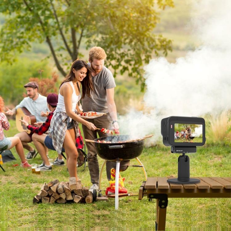 Für Insta360 Ace / Ace Pro / X4 PULUZ Magnetische Schnellwechsel-Basishalterung (Schwarz)