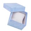 Geschenkbox Tragbares Uhrenaufbewahrungsetui Karton Schmuckverpackung Organizer Behälter mit Weichem Polster