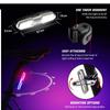 LED Bike Tail Light 110 Lumens Rechargeble Multiple Modes Night Cycling Safety